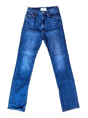 MOTHER High Waisted Rider Skimp Jeans - Cowboys Don't Cry